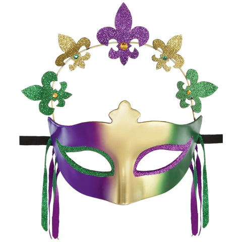 Mardi Gras Deluxe Mask