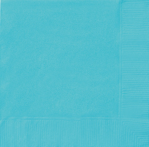 Terrific Teal Solid Luncheon Napkins – 40ct Party Napkins