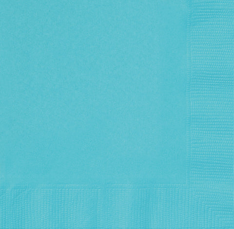 Teal Luncheon Napkins in a solid teal in Manahawkin, NJ at Party Fair