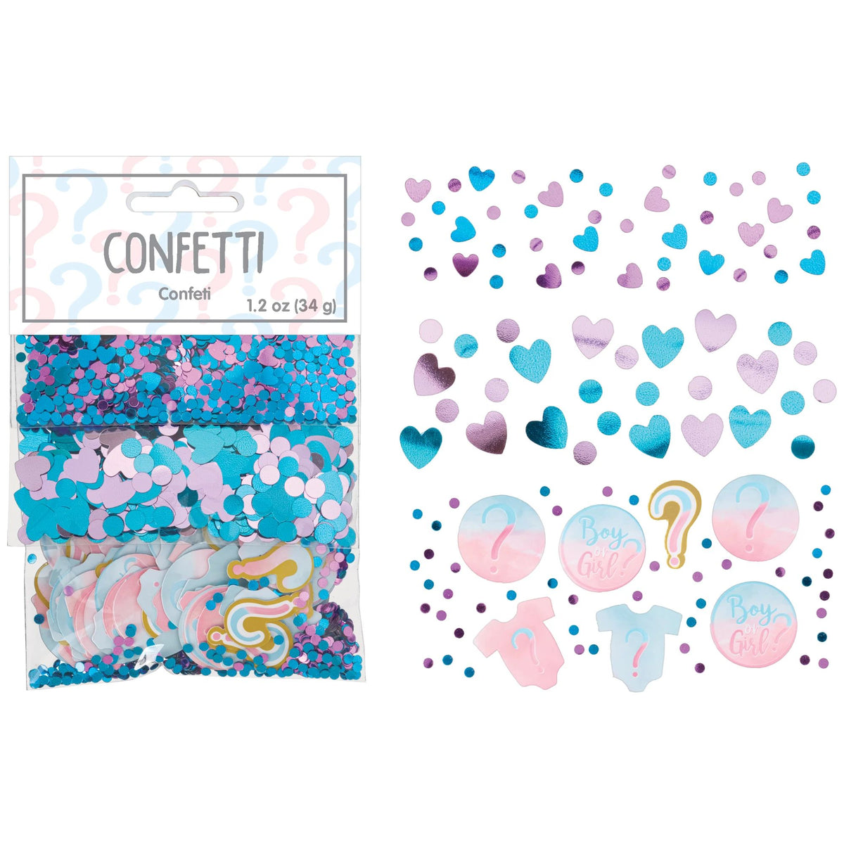 The Big Gender Reveal 1.2 oz. Confetti