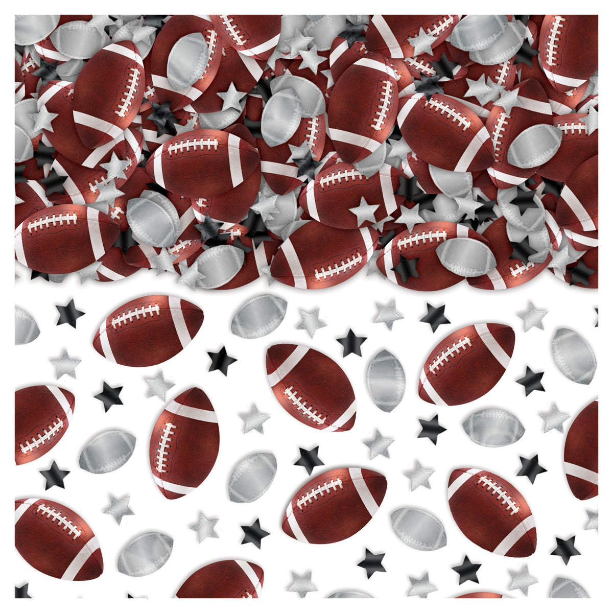 Football Confetti mix 2.5 oz