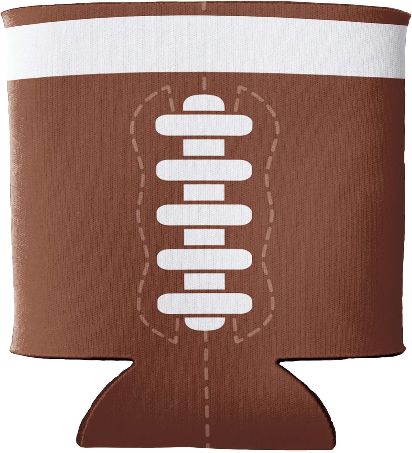 Football drink holder for standard cans, fun sports beverage accessory for game day parties and tailgates in Manahawkin, NJ