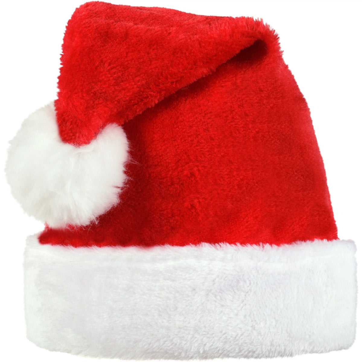 Plush Value Santa Hat