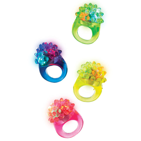 Light up Rings Party Favors 8 per package