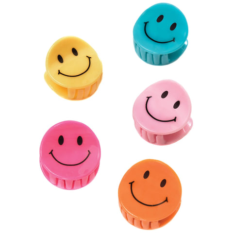 Smiley Hair Clips