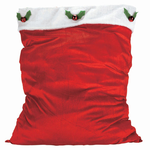 Santa's Velour Toy Bag