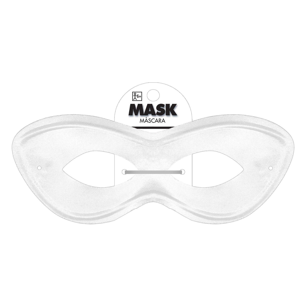 White Super Hero Mask