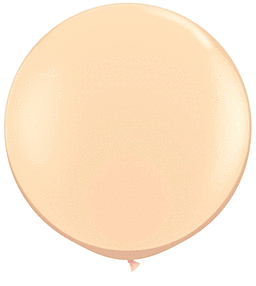 Blush 3 ft  Qualatex Profesional Quality Latex Balloon 2 count package