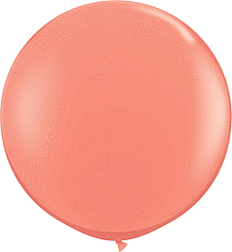 Coral 3 ft  Qualatex Professional Quality Latex Balloon 2 count package