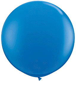 Dark Blue 3 ft  Qualatex Profesional Quality Latex Balloon 2 count package