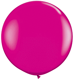 Wild Berry 3 ft  Qualatex Proffesional Quality Latex Balloon 2 count package
