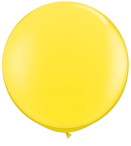 Yellow 3 ft  Qualatex Professional Quality Latex Balloon 2 count package