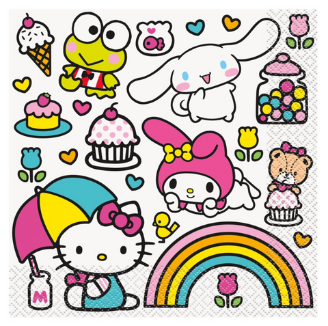 Hello Kitty and Friends Lunch Napkins paper 16ct