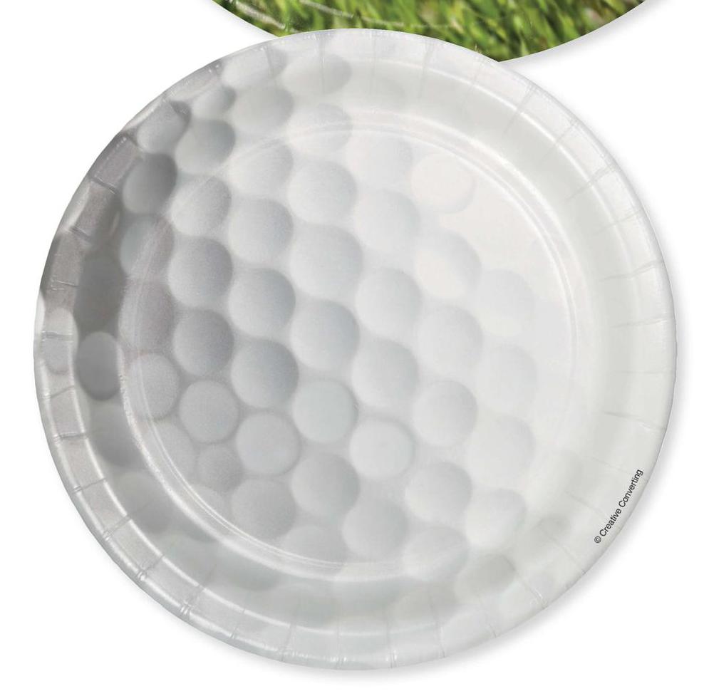 Golf Fanatic Paper 7" Paper Plate