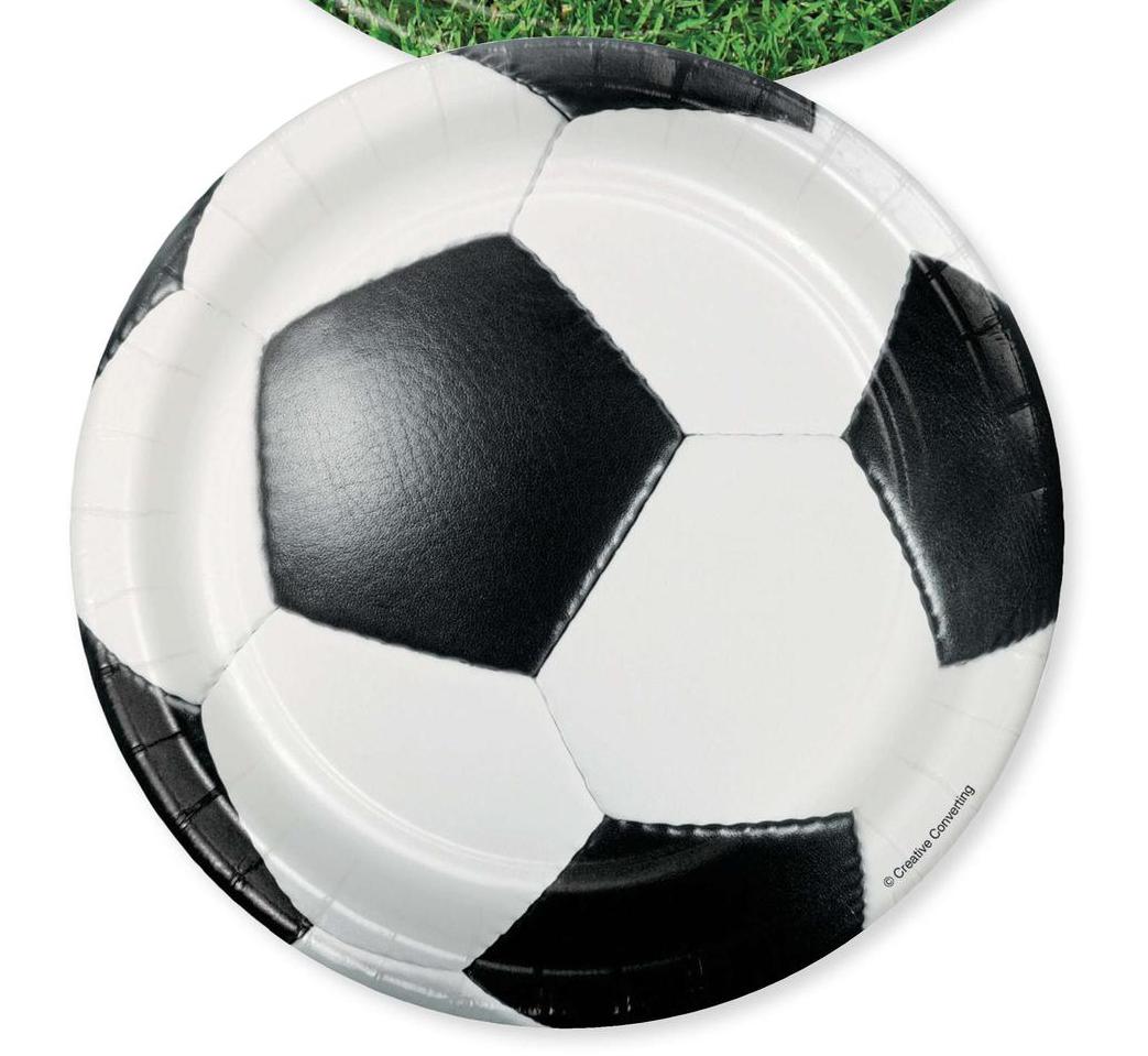 Soccer Fanatic Paper 7" Plate