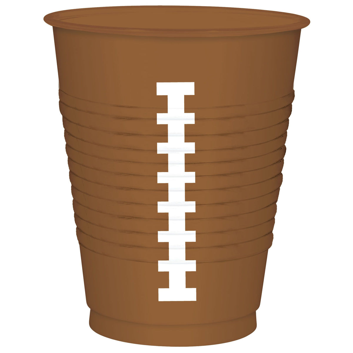 Football Plastic 16 oz. Cups Package of 25