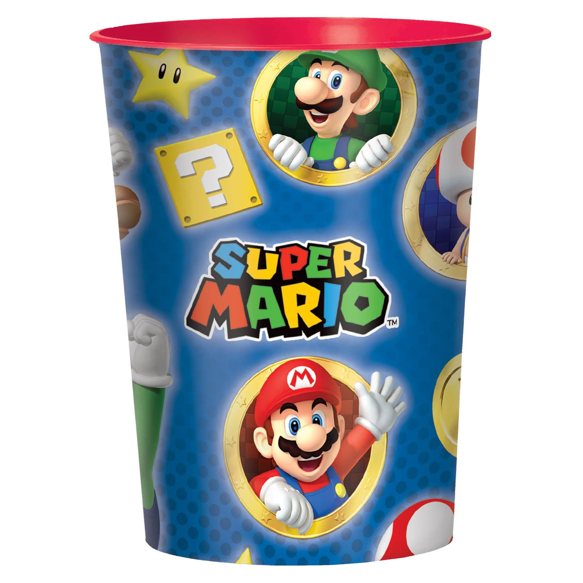 Super Mario Bros™ Plastic 16 oz. Favor Cup