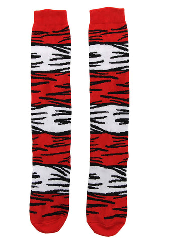 Adult The Cat in the Hat Costume Socks