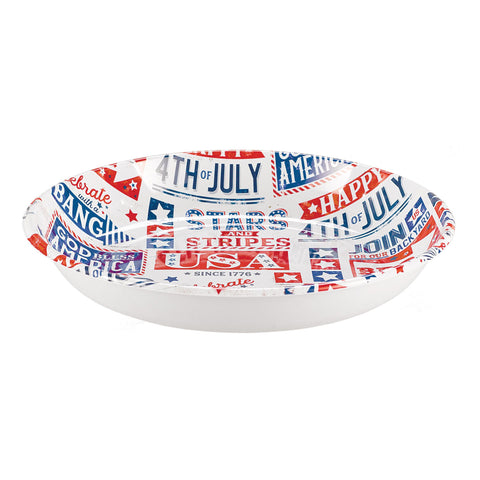 Patriotic Plastic Bowl