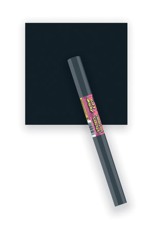 Black Solid Color Gift Wrap – 30 in x 5 ft Wrapping Paper Roll