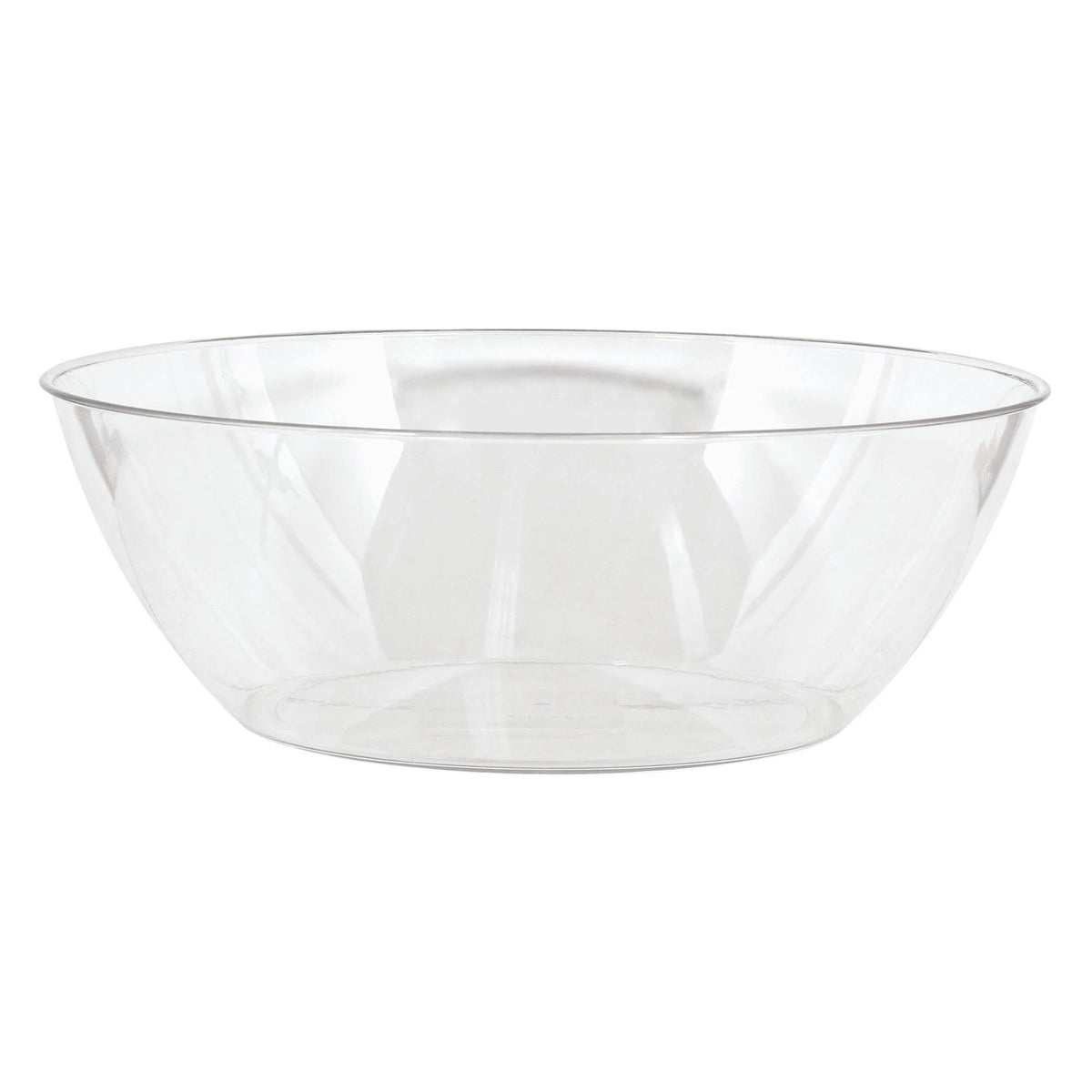 Clear 10 Qt. Plastic Recyclable Serving Bowl