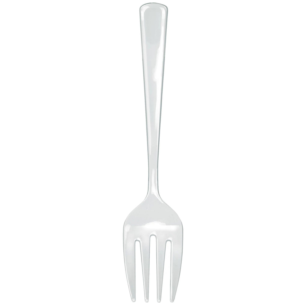 Packaged Serving Forks, Recyclable -Clear