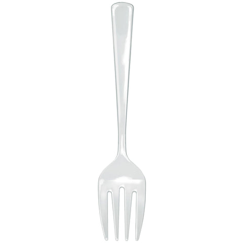 Packaged Serving Forks, Recyclable -Clear