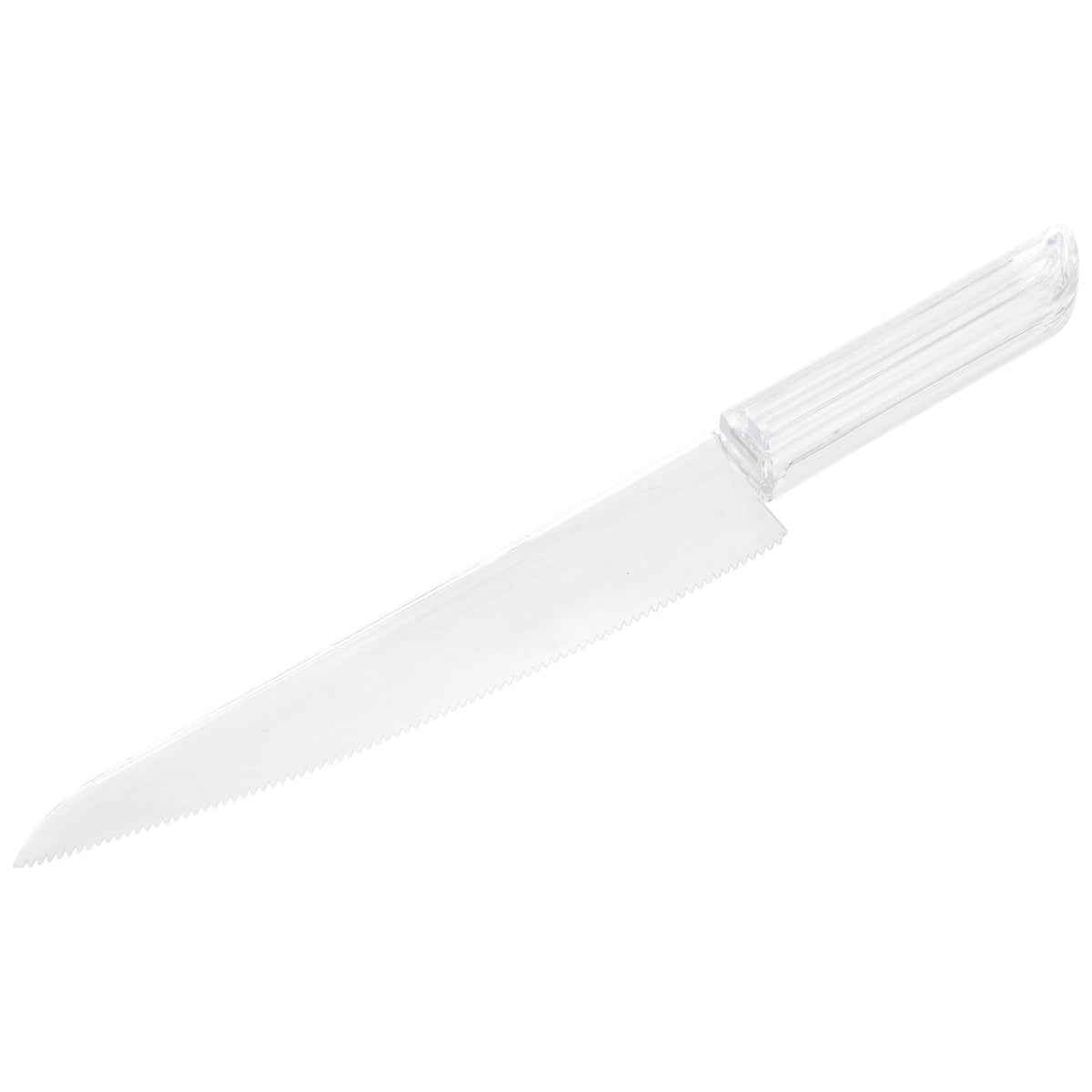 Packaged Recyclable Clear Cake Knife