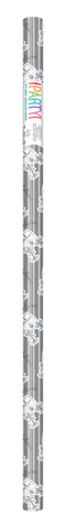 Metallic “Congratulations Bubbly” Gift Wrap – 30 in x 5 ft Celebration Wrapping Paper