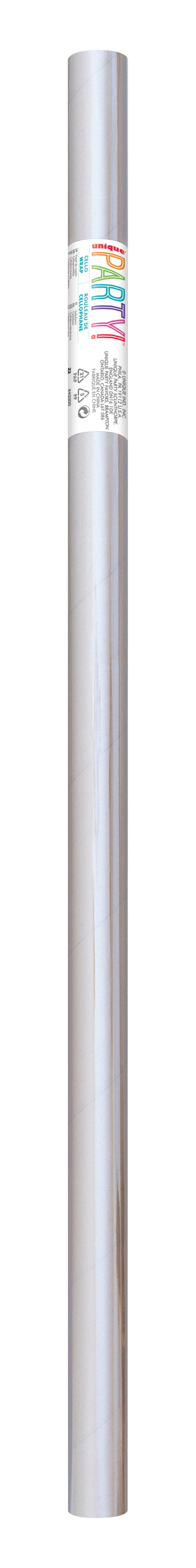 Clear Cellophane Gift Wrap Roll – 30 ft x 5 ft | Transparent Wrapping Paper for Baskets, Flowers, Gifts & Crafts