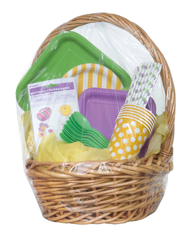 Jumbo Shrink Wrap Cellophane Bag – 24" x 30" | Large Clear Cello Gift Basket Bag for Wrapping & Heat Shrink Packaging