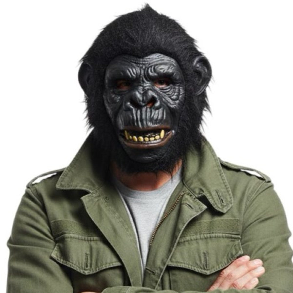 Gorilla Mask in Manahawkin, NJ at Party Fair, showing the lightweight costume mask and recognizable gorilla character design