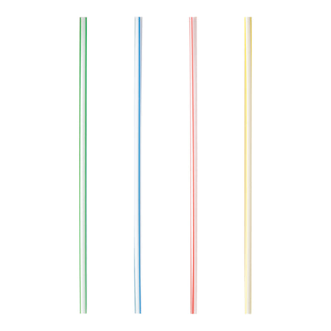 Mixer Straws - Striped  150ct