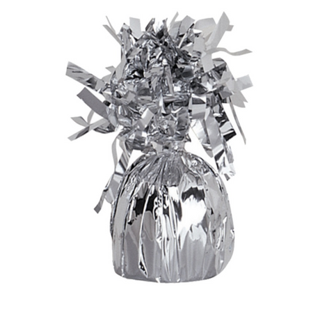 Silver Foil Balloon Weight 6.2 oz.