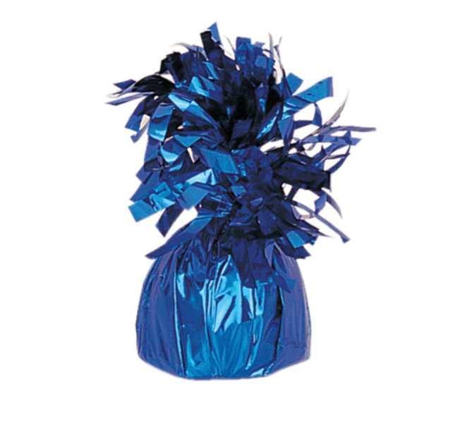 Royal Blue Foil Balloon Weight 6.2oz.