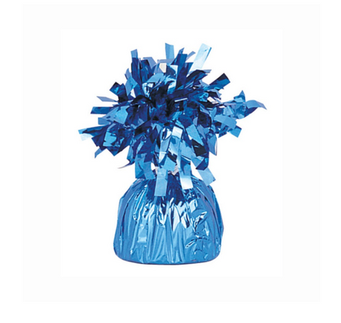 Lt Blue Foil Balloon Weight 6.2oz.