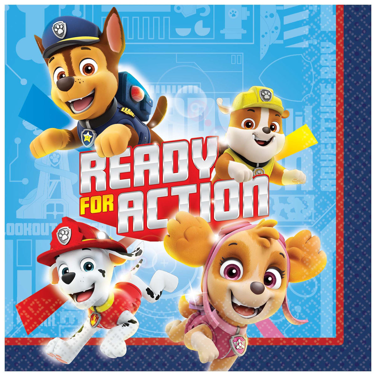 Paw Patrol Adventures Paper Beverage Napkin