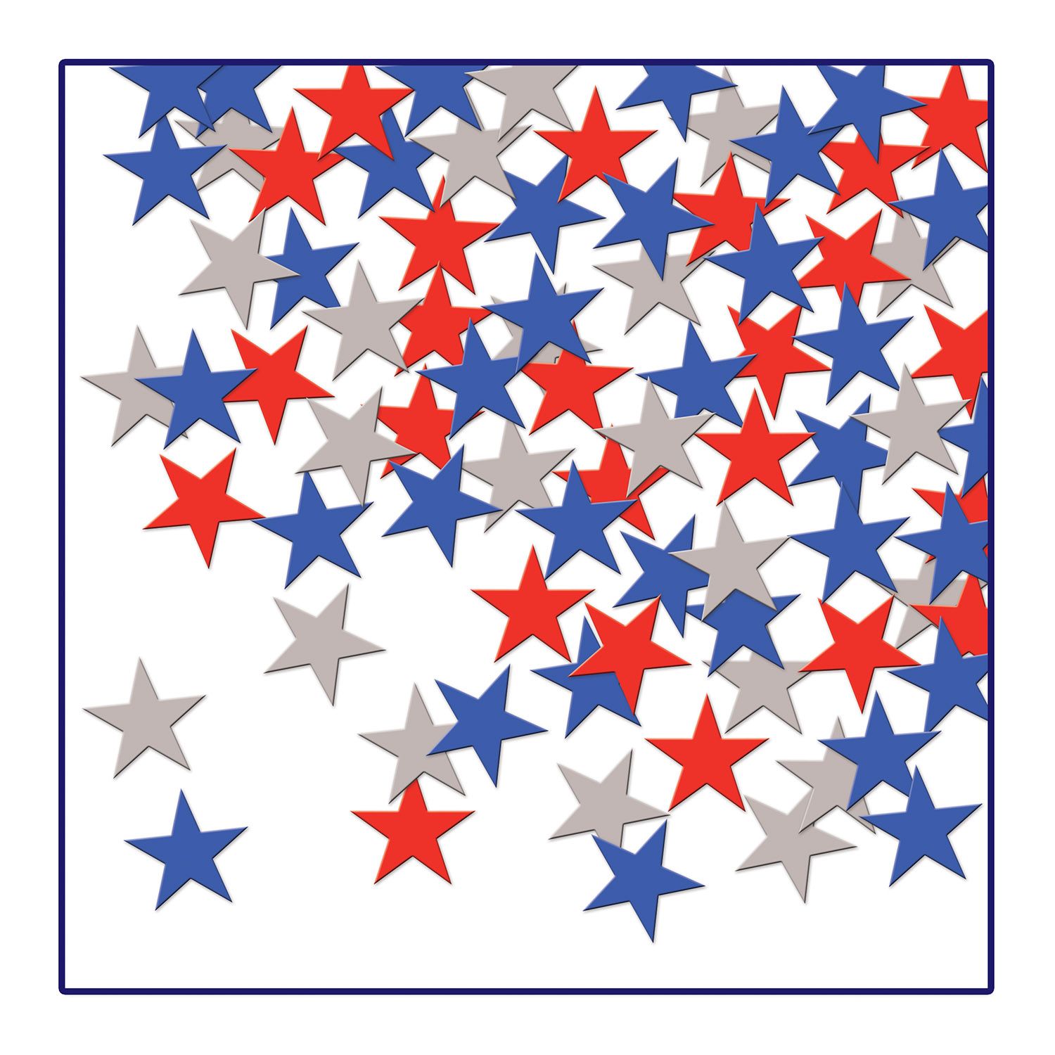 Patriotic Fanci-Fetti Star Confetti Manahawkin, NJ Party Fair patriotic table decorations