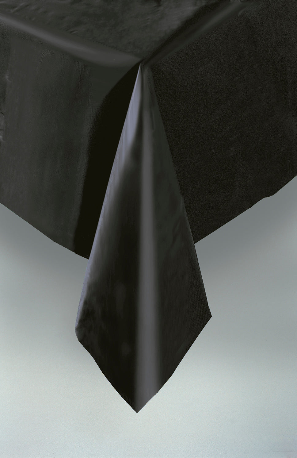 Black Plastic Table Cover 54"x 108";1 Per Package