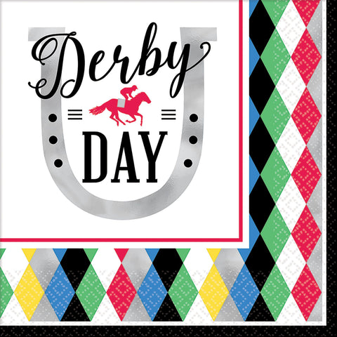 Derby Day Luncheon Size Napkins