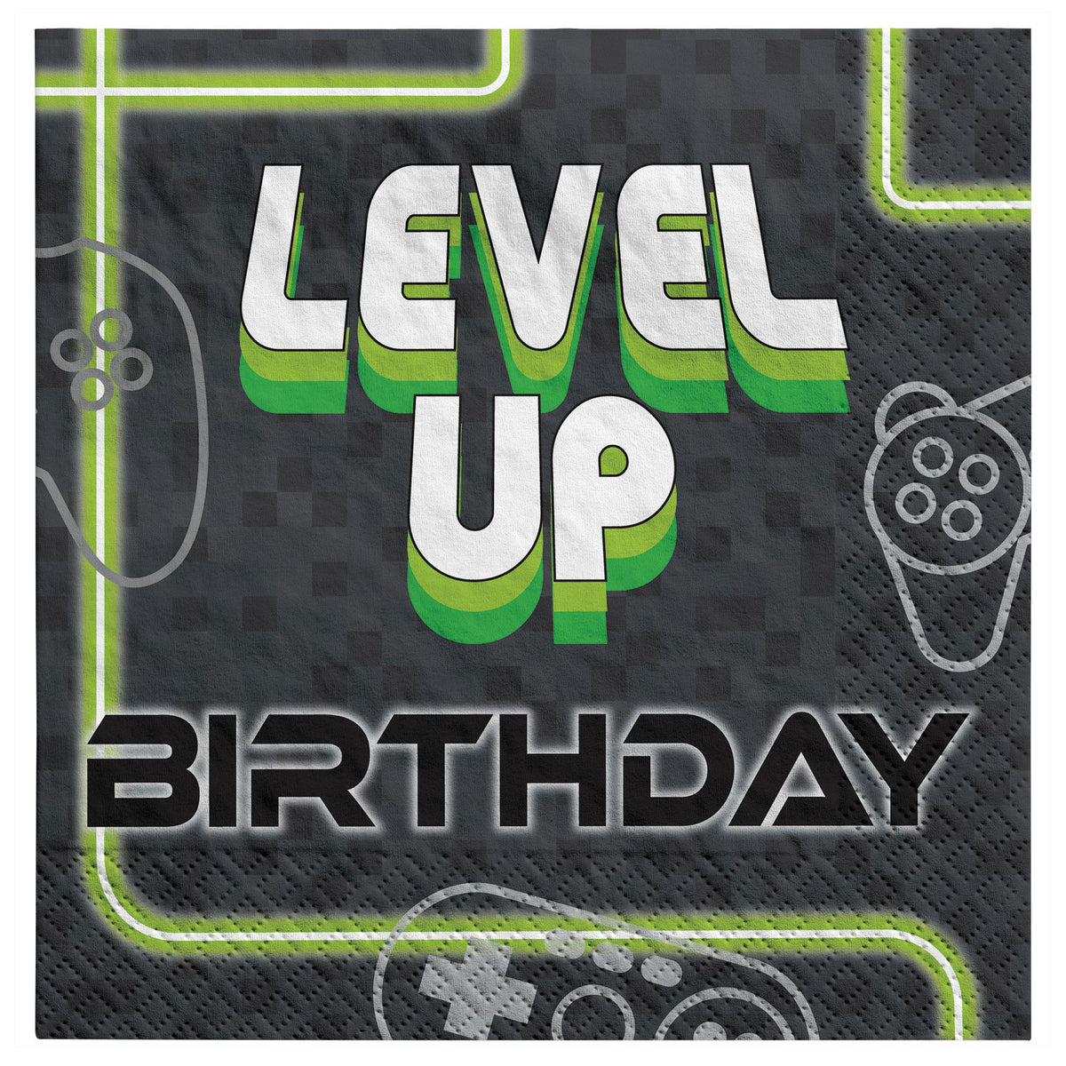 Level Up Lunch Napkins Package of 16