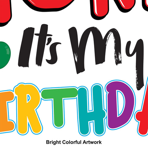 Honk! It’s My Birthday Yard Sign – 11.5” x 15.5” All-Weather Plastic Sign with Metal Stake – 1 Per Pack