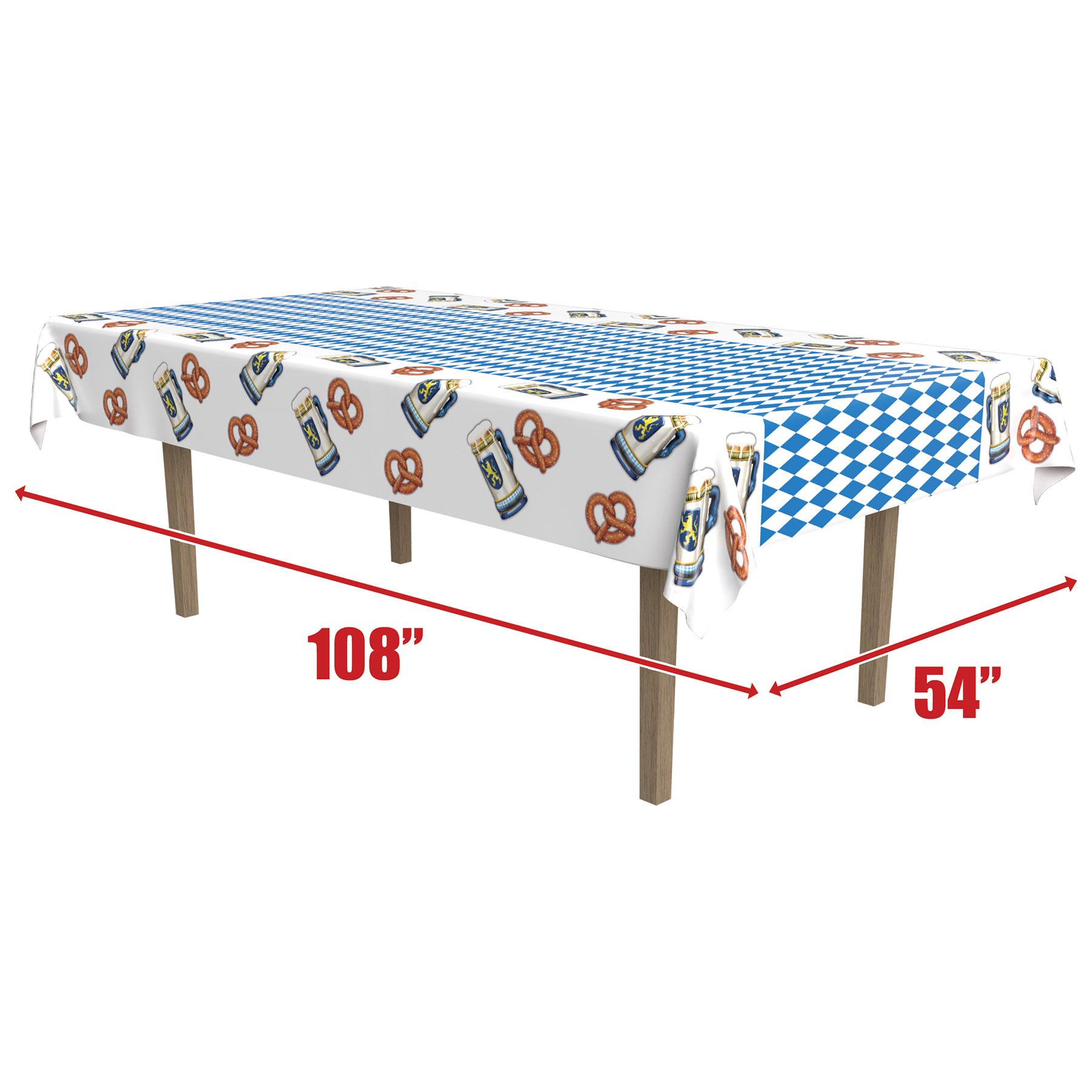Oktoberfest Tablecover 54” x 108”