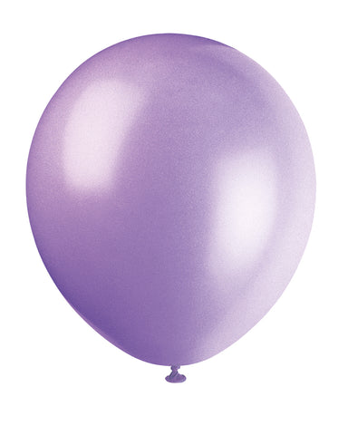12" Latex Balloons  10ct - Lavender