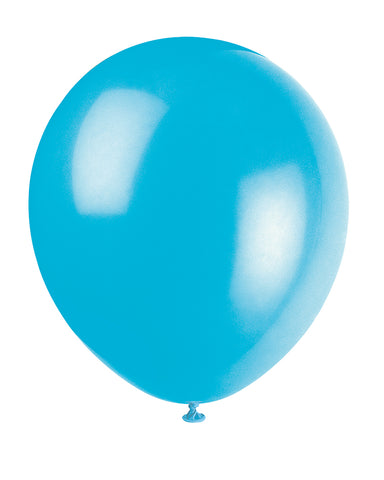 12" Latex Balloons  10ct - Teal