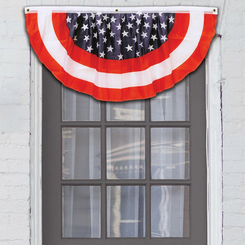 Stars & Stripes 4' Fabric Bunting