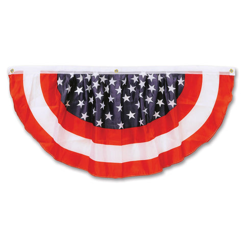 Stars & Stripes 4' Fabric Bunting