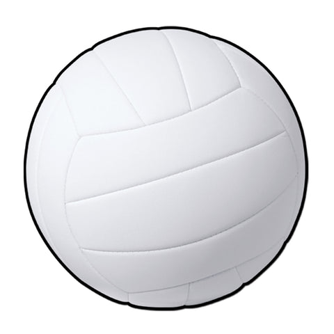 Volleyball Cutout 13 1/2" Paper Printed 2 sides