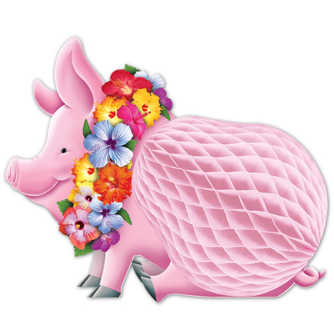 Luau Pig Centerpiece 12" Paper 1 per package