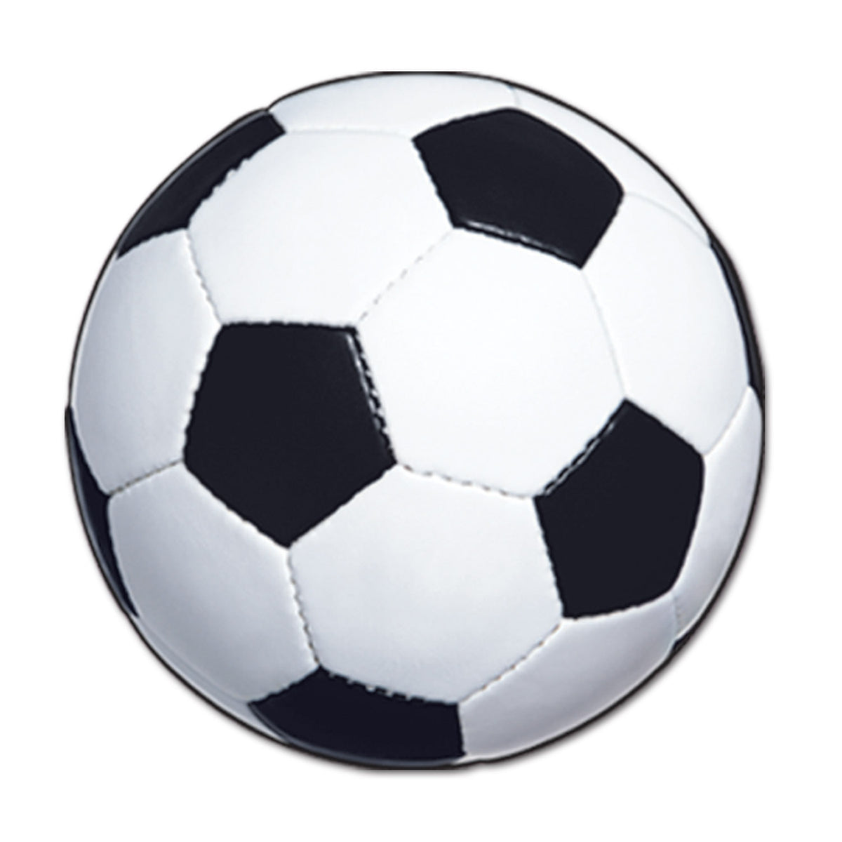 Soccer Ball Cutout 13 1/2" Printed 2 Sides